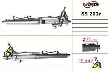 msg-ss202r Рулевая рейка восстановленная MSG SS 202R